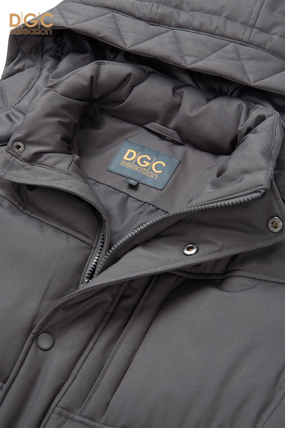 WAJKBC16M-ĐH21-GHI-1-2 Ảnh của Áo jacket 3 lớp dáng dài