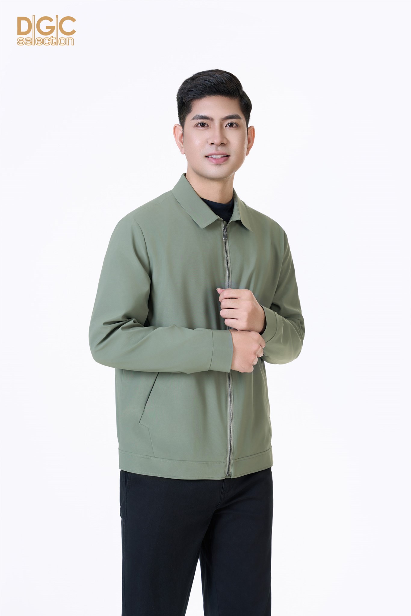 WAJKBD110M-1 Ảnh của Áo jacket cổ đức 2 lớp